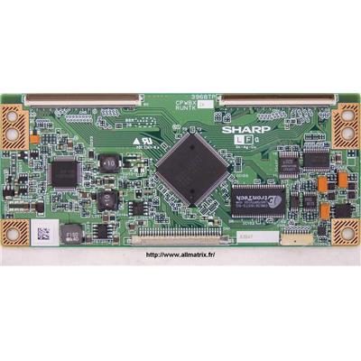 T-CON LVDS Sharp CPWBX 3968TP