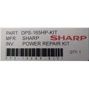 Kit de réparation PSU Alimentation_Inverter Sharp LC-60LE640 DPS-165HP / RUNTKA847 / RUNTKA848