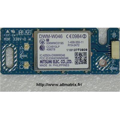 Gestion WIFI Sony KDL-55HX720 Mitsumi Elec DWM-W046 1-458-355-11