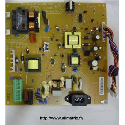 Forfait réparation PSU Alimentation Philips 32PFL3405H/12 715G3816-P03-H20-002U