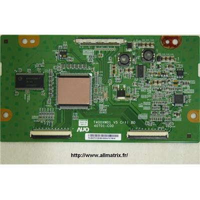 T-CON LVDS AUO T400XW01 V5 / 40T01-C00 Garantie 1 an.